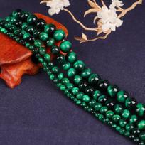 Natūralus akmuo Green Tiger Eye apvalūs karoliukai papuošalams gaminti 15 colių, dydis 4 6 8 10 12 mm 4mm 89pcs