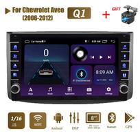 2Din Android automobilinis stereofoninis radijas, skirtas Chevrolet Aveo 2006-2012 su mygtuku rankenėlė Multimedijos vaizdo grotuvas GPS navigacija Carplay 2+32GB 1+16GB