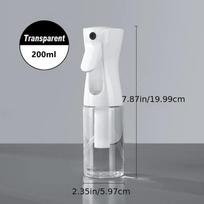 1 gabalo plaukų purškimo buteliukas Itin smulkus nuolatinio vandens purškimo buteliukas, skirtas šukuosenos valymui, augalams, veido drėgmei 500ml white
