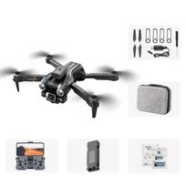 Nauja K9Pro nuotolinio valdymo drono dviguba kamera 4K plataus kampo optinio srauto padėties nustatymo kliūčių vengimas mini sulankstomas keturkopterio žaislas 1 battery juoda