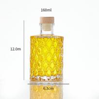 1 vnt skaidraus stiklinio vyno butelio papuošalai mini stikliniai alkoholinių gėrimų buteliai