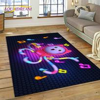 Cartoon Cute Gabbys Dollhouse Girl Carpet Rug for Bedroom Living Room Home Sofa Decoration,Children Game Large Decor Floor Mat 40x60cm( 15x23in )