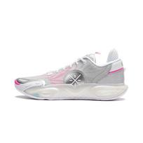 Li-Ning Wade All City 12 Birthday Men Sneakers Silver Pink ABAU023-10 41