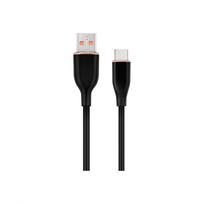 USB adapterio kabelis Cablexpert CC-USB2S-AMCM-1.5M-BK USB-C (24 pin) į USB-A (4 pin) 1.5 m juodas