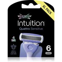 Wilkinson Sword Intuition Quattro Sensitive atsarginės galvutės