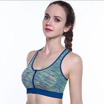 Seksualios moteriškos sportinės kvėpuojančios liemenėlės Mermaid Curve sportiniai drabužiai, bėgimo joga, viršutinė liemenė paplūdimio maudymosi kostiumėliai XXL mėlyna