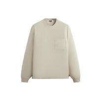 Kith Ilgomis Rankovėmis Quinn Marškinėliai Sediment Unisex Viršutiniai Drabužiai Kreminiai KHM031552-262 M