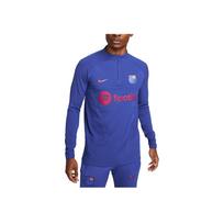 Nike FC Barcelona 22/23 Dri-Fit Adv Strike Elite Training Long Sleeve Football Shirt Men tops DR5056-456 S blue