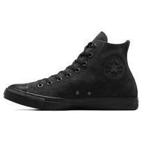 Converse Chuck Taylor All Star Comfortable Daily Suede Leather Durable Breathable High-Top Canvas Shoes Unisex Sneakers Black A05614C 36