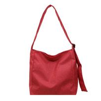Lazy Commuting Bag, Summer Fashion Bag, Large-capacity Single-shoulder Crossbody Bag, Women's Checkered Underarm Bag raudona