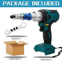 2,4–5,0 mm 88VF bešepetis elektrinis kniedijimo pistoletas belaidžio grąžto įdėklas, automatinis kniedijimo įrankis, skirtas Makita 18V akumuliatoriui Only machine