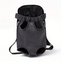 Lauko naminių gyvūnėlių krepšys „Go Out“ Nešiojamas „Cat Go Out“ krepšys šunų kuprinė „Cat Out“ krepšys Kačių nešiklis Kuprinė Within 3.5kg juoda