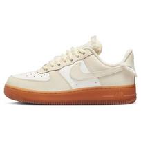 Nike  Air Force 1 07 LX Sail Gum Faux Fur Women Sneakers White Coconut-Milk FV3701-119 36