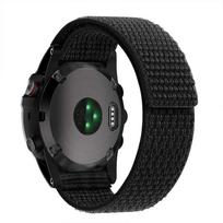 26MM 22mm Quickfit Nailono Laikrodžio Dirželis Garmin Fenix 8 7 7X Pro 6X 5X/Epix Pro Gen2 51mm 47mm Forerunner 955 965 For 26mm Width juoda