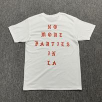 Nauji Hip Hop marškinėliai Kanye West I Feel Like Paul 100% medvilnės marškinėliai NO MORE PARTIES IN LA marškinėliai Vyrams Moterims T marškinėliai Viršūnės S