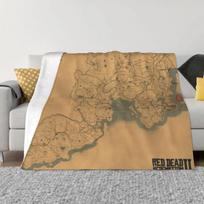 „Red Dead Redemption 2“ žemėlapio plakatas - RDR2 žemėlapio užtiesalas, užtiesalas sofai, vaikiškas užtiesalas 30x40in