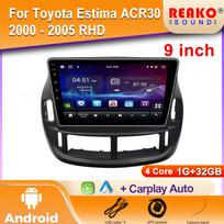 Android Automobilinis Radijas Toyota Estima ACR30 2000 - 2005 RHD Multimedijos Bluetooth Grotuvas Navigacija GPS 4G Carplay Stereo 4 core 1GB+32GB carplay