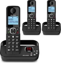 "Alcatel F860 Trio DECT" skambučių blokavimo telefonas ir atsakiklis