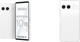 "Sony Xperia 10 VII" - 6,1 colio 19,5:9 OLED su 120 Hz, 5000 mAh baterija, 16 mm itin plataus kampo objektyvas, 3,5 mm garsas, "Android 15", IP65/68, baltas + dangtelis