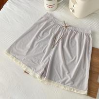 Moteriškos nuogos veido kaukės apsauginės kelnės Anti-Gloss Thin Ice Silk Besiūlės apatinės apatinės apatinės kelnės one size pilka spalva
