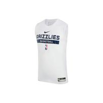 Nike Memphis Grizzlies Dri-Fit NBA treniruočių marškinėliai be rankovių, naujo leidimo, balti FN5207-100 S gray
