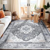 Vintažinis Boho plotinis kilimas neslystantis skalbiamas mašinoje vandeniui atsparus kilimas namams svetainei miegamajam kambariui lauko grindų kilimėlis durų kilimėlis 40X60cm-16x24in