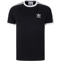 Adidas Originals Logotipas Sportinė Laisvalaikio Mada Marškinėliai trumpomis rankovėmis Vyrams Viršūnės Juodi KB2459 S