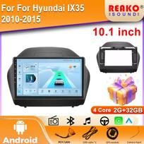 4G Carplay 2din Android Car Radio Multimedia Video Player for Hyundai IX35 2010-2015  Navigation GPS Stereo HeadUnit BT 4 core 2GB+32GB carplay