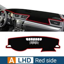 Car Dashboard Cover Avoid Light Pad Anti-UV Carpets Non-Slip Mat For Skoda Superb 3 B8 2016 2017 2018 2019 2020 2021 2022 2023
