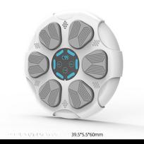 Sportinis Bluetooth bokso taikinys Namų bokso aparatas Fitneso apšvietimas Muzika Bokso treneris Vaikų bokso siena balta