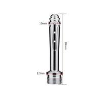 Nerūdijančio plieno metalinis analinis dilatatorius valiklis bidė maišytuvai skubus klizmos dušas bidė maišytuvas analiniam valymui analiniai kamščiai čiaupas 4cm