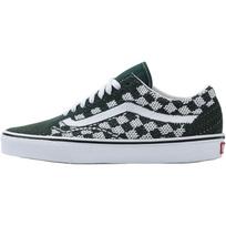 Vans Old Skool Ekcl Madingi Patogūs Patvarūs Žemi Sportbačiai Unisex Kedai Balti Žali VN000EBACD6 35