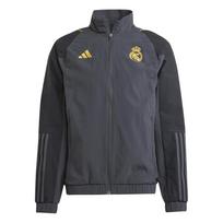 Adidas Real Madrid 23/24 Sezono Slim Fit Užsegamas Apykakle Ilgomis Rankovėmis Striukė Vyriškos Striukės IB0044 M