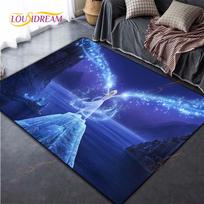 Frozen Kilimas Anime Kilimas Vaikų Kilimai Svetainės Arbatos Stalo Kilimėliai Miegamojo Kilimas Plaunami Grindų Kilimėliai Namų Zonos Kilimėlis Mielas Kilimas 40cm x 60cm