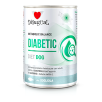 Disugual Maistas šlapias šunų maistas „Veterinary DIABETIC Sola“ (suaugusiems šunims) 400 g