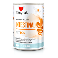 Disugual Maistas šlapias šunų maistas „Veterinary INTESTINAL Sola“ (suaugusiems šunims) 400 g