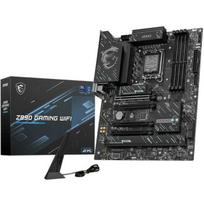 Msi Pagrindinė plokštė Z890 GAMING WIFI, LGA 1851, DDR5 8800+ MT/s, 4 DIMM, 3 M.2, 2.5G LAN, Wi-Fi 7, Thunderbolt 4, 7.1 audio