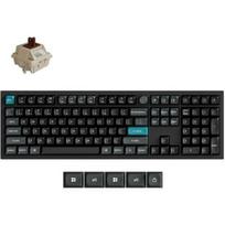 Keychron klaviatūra Q6U-M3 8000 Hz, 4000 mAh, RGB LED, mechaninė jungtis, 660 h baterijos veikimo laikas, 55 g aktyvavimo jėga