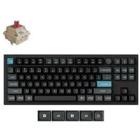 Keychron Klaviatūra Q3U-M1 80% TKL, 2.4 GHz, Bluetooth 5.3, RGB LED, 660 h baterijos veikimo laikas, PBT klavišai