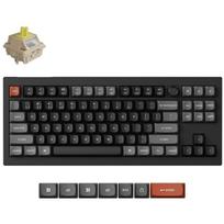 Keychron klaviatūra V3U-D4 8K, 2.4 GHz, Bluetooth 5.3, RGB LED, 660 h baterijos veikimo laikas, 57 g aktyvavimo jėga