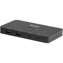 Club3D KVM perjungiklis CSV-2512, 1 HDMI, 3 USB-C, 3 USB 3.2, juodas
