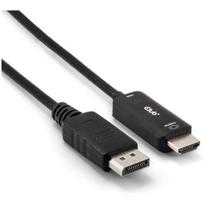 Club3D DisplayPort kabelis CAC-1083, 2 m, HDMI Type D (Micro) patinas, 4096 x 2160, 60 Hz, 1 vnt