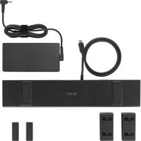 Asus dokas DC310, 2 HDMI 2.0, 4 USB 3.2 Gen 2 Type-A, 1 USB 3.2 Gen 2 Type-C, 100 W, 10Gbit/s, juoda