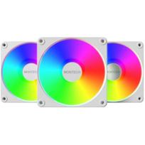 Montech Kompiuterio korpuso ventiliatorius GF120R V2 ARGB PWM 3I1 (W), 120mm, 1600RPM, 70.8cfm, HDB, 1.5mmH2O