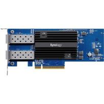 Synology Tinklo kortelė E10G30-F2 PCIe, SFP+, 10Gbit/s, 5 metų garantija, žemo profilio, -20 - 60 °C, 0 - 40 °C, 5 - 95 %