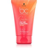 Schwarzkopf Professional BC Bonacure Sun Protect Scalp, Hair & Body Cleanse dušo želė „Du viename“ 100 ml