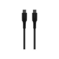 Fixed | Liquid Silicone Cable USB-C/USB-C, 1.2m, 60W | FIXDLS-CC12-BK