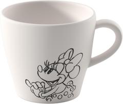 Villeroy & Boch Kavos puodelis Manufacture Rock Mickey Mouse 160 ml, baltas