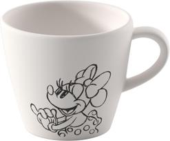 Villeroy & Boch Espresso puodelis Manufacture Rock Mickey Mouse 60 ml, baltas