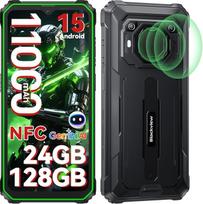 "Blackview BV6200 Plus" lauko mobilusis telefonas, 11000 mAh, 24GB + 128GB/2TB, 98DB garsiakalbis Lauko mobilusis telefonas be sutarties, 6,56 colio, 90 Hz, IP69K, atsparus vandeniui, statybvietės mobilusis telefonas, 16 MP / dvigubas